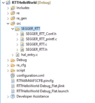 Project files